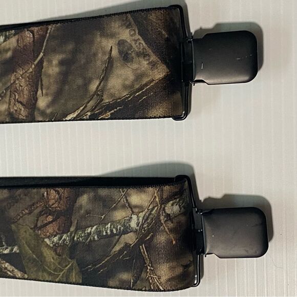 Carhartt Rugged Flex Camo Mossy Oak Suspenders 2” thick 45003 46” length NWOT - Picture 10 of 11